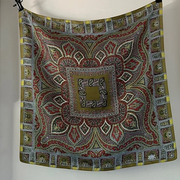 Liberty of London Multicolor Paisley Scarf - Picture 2 of 10